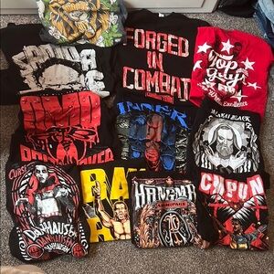 AEW t-shirt bundle size S